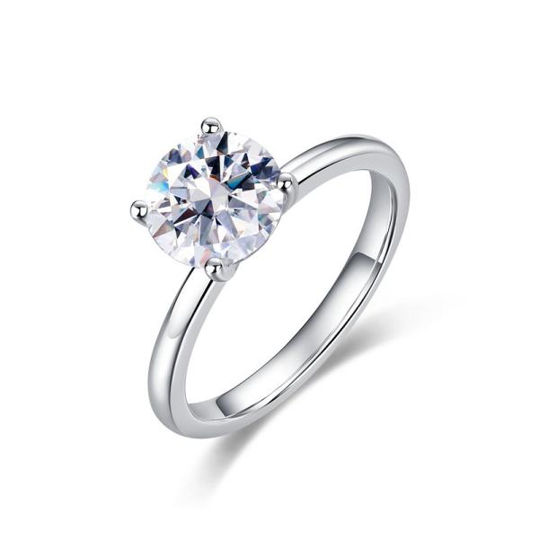 925 Silver Solitaire Ring