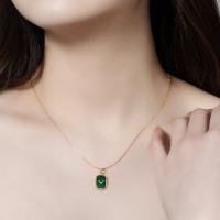 Gold Geometric Pendant Necklace