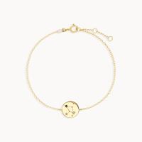 Gold-Plated Constellation Chain Bracelet