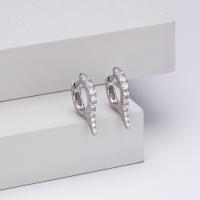 Silver Pavé Ear Climbers