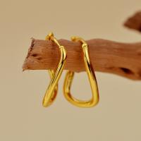 Gold Medium Hoop Earrings