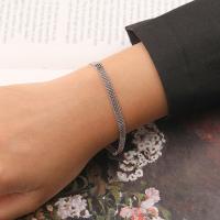Delicate Silver Chain Bracelet