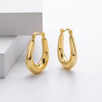 Gold Medium Hoop Earrings