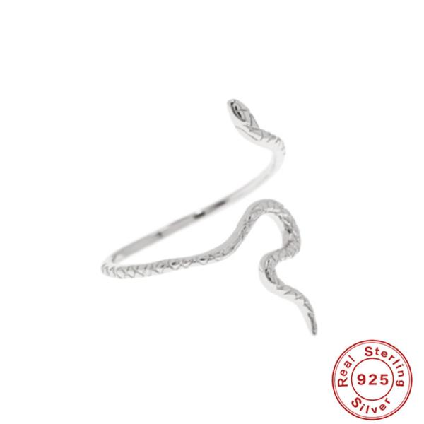 Sterling Silver Snake Cuff Bracelet