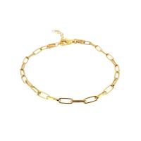Gold-Plated Delicate Link Chain Bracelet