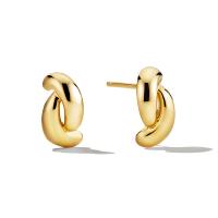 Gold-Plated Small Hoop Earrings