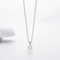 925 Silver Solitaire Pendant Necklace