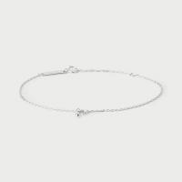 925 Silver Minimalist Chain Bracelet