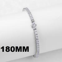Cubic Zirconia Silver Tennis Bracelet