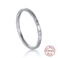 925 Sterling Silver Geometric Band Ring