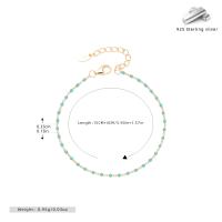 Gold-Tone Sterling Silver Chain Bracelet