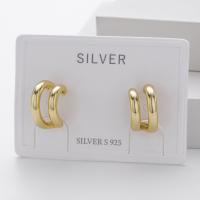 Gold-Tone Huggie Earrings