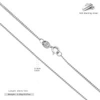 Sterling Silver Curb Chain Necklace