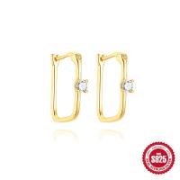 Gold-Plated Sterling Silver Huggie Earrings