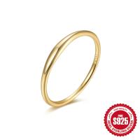 Gold-Plated Sterling Silver Band Ring