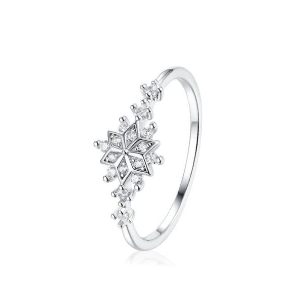 Silver Celestial Cubic Zirconia Band Ring