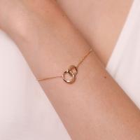 Gold Infinity Pavé Bracelet