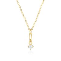 Gold-Plated Delicate Pendant Necklace