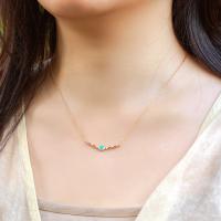 925 Silver Opal Pendant Necklace