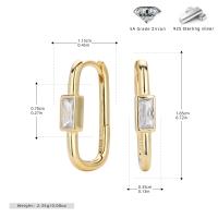 Gold Bezel-Set Huggie Earrings