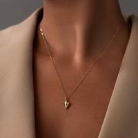 Gold Heart Pendant Necklace