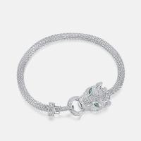 Silver Animal Motif Bangle