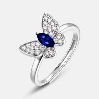 Sterling Silver Butterfly Ring