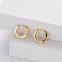 Gold-Plated Huggie Earrings