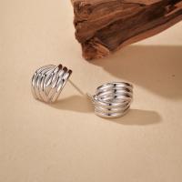 Silver Geometric Ear Cuffs
