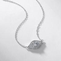 Diamond Evil Eye Pendant Necklace