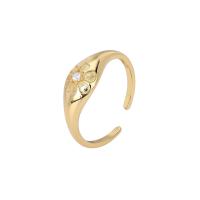 Gold Floral Cuff Ring
