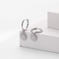 Silver Celestial Dangle Earrings