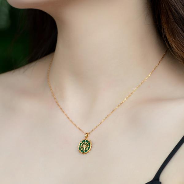 Geometric Pendant Necklace
