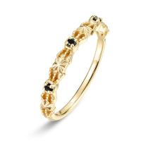 Gold Geometric Pattern Band