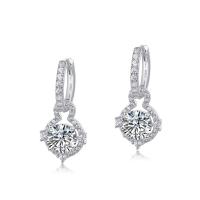 Silver Cubic Zirconia Drop Earrings