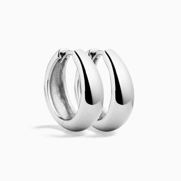 Sterling Silver Small Hoop Earrings
