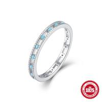 925 Silver Turquoise Stackable Ring
