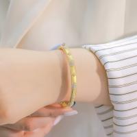 Gold Floral Bangle