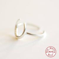 925 Sterling Silver Minimalist Open Band Ring