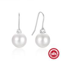 925 Silver Freshwater Pearl Drop Earrings