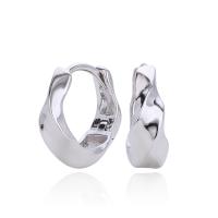 Silver Minimalist Huggie Earrings