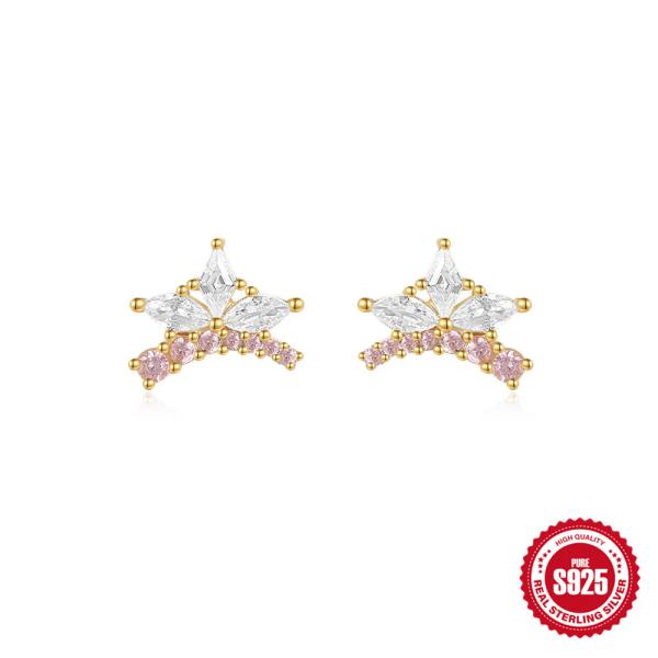 925 Silver Geometric Ear Climbers