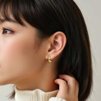 Gold Geometric Angular Stud Earrings