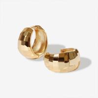 Gold Geometric Huggie Earrings