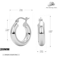 Silver Small Hoop Earrings