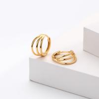 Triple Band Gold Ear Cuffs