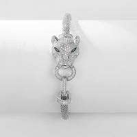 Silver Animal Motif Bangle