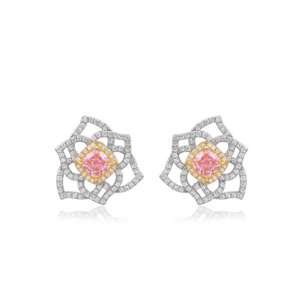 Floral Halo Stud Earrings