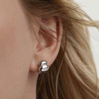 Silver Chunky Ear Cuff