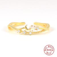 Gold-Tone Celestial Cuff Bracelet